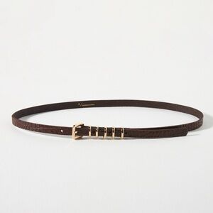 Anthropologie Skinny Multi Keeper Belt